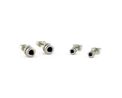 Ball End Stud Earrings